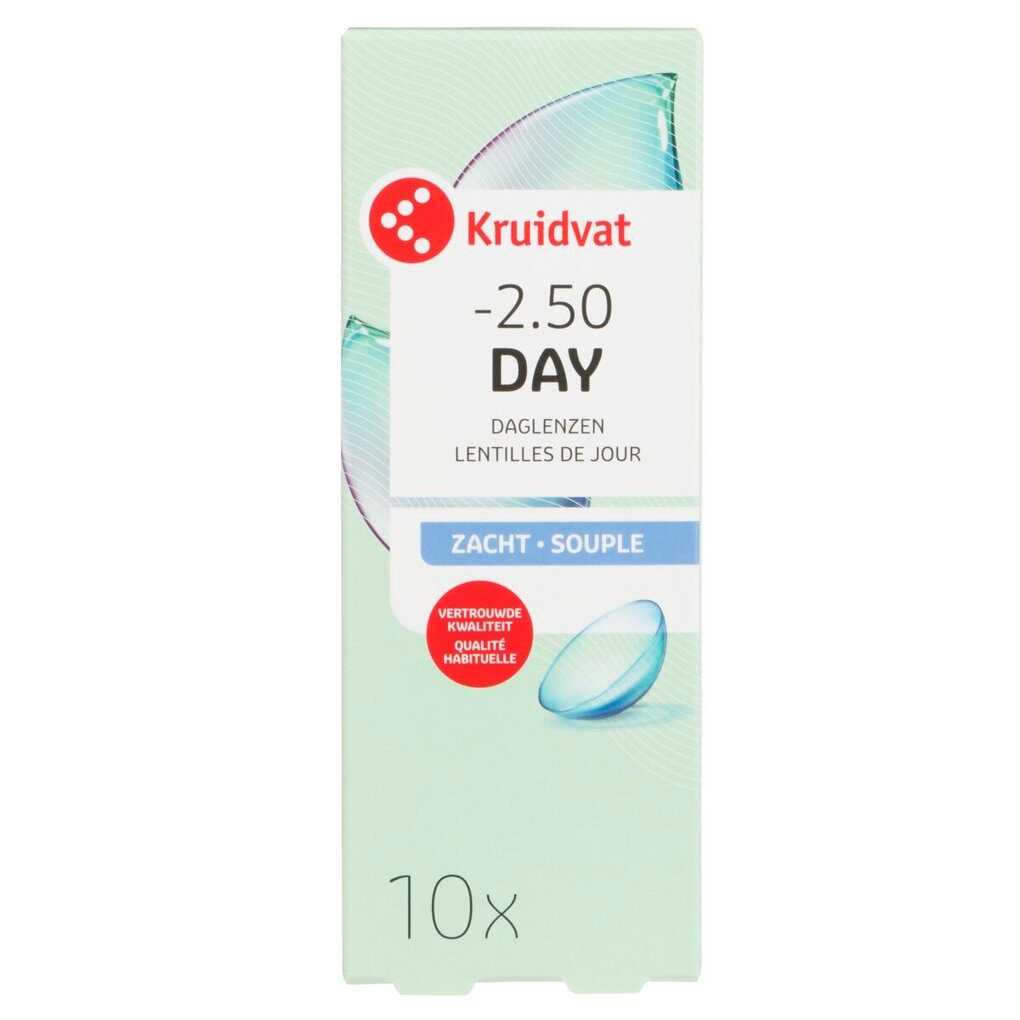Kruidvat -2.50 Zachte Daglenzen Kruidvat -2.50 Zachte Daglenzen