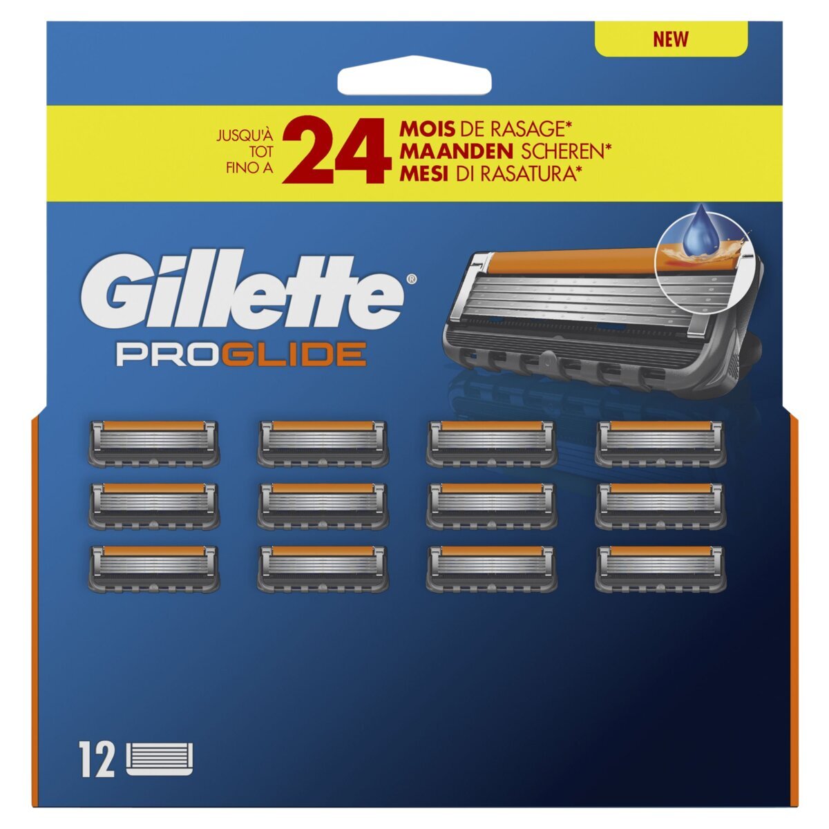 Gillette Fusion5 Proglide Scheermesjes - 12 mesjes