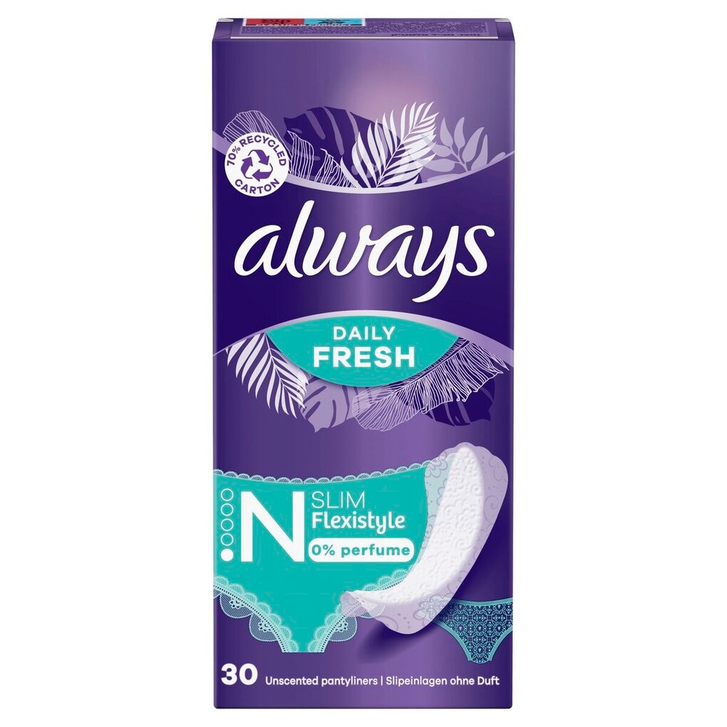Always Dailies Fresh Slim Flexistyle Inlegkruisjes