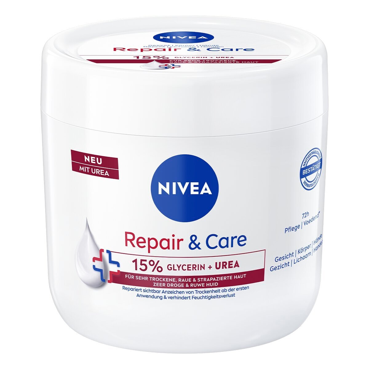 Afbeelding van NIVEA Q10 Repair&Care Bodycrème Urea - 400 ml