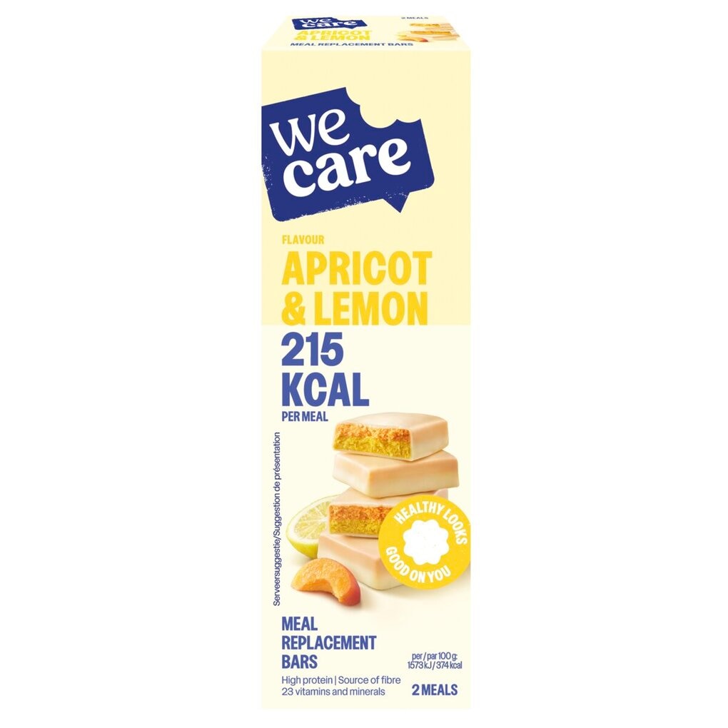 WeCare Apricot & Lemon Meal Replacement Bars