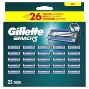 Afbeelding van Gillette Mach3 Base Scheermesjes - 25 mesjes