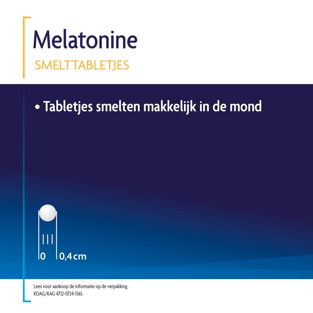 Shiepz Melatonine Original 0,1mg Smelttabletten