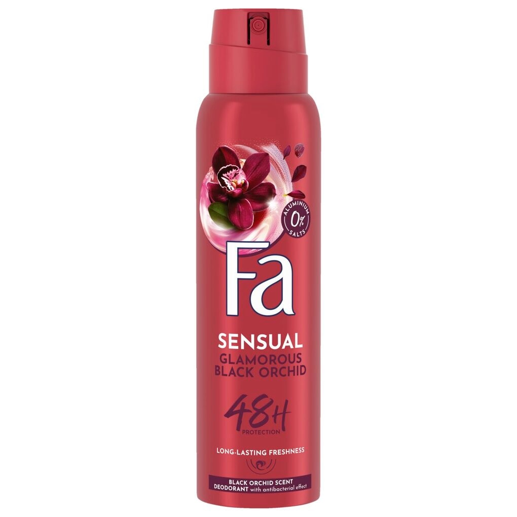 Fa Sensual Glamorous Black Orchid Deodorant Spray