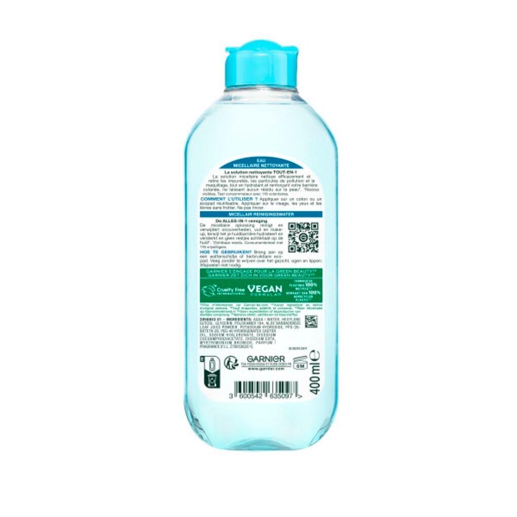 Garnier SkinActive Hyaluronzuur Micellair Reinigingswater