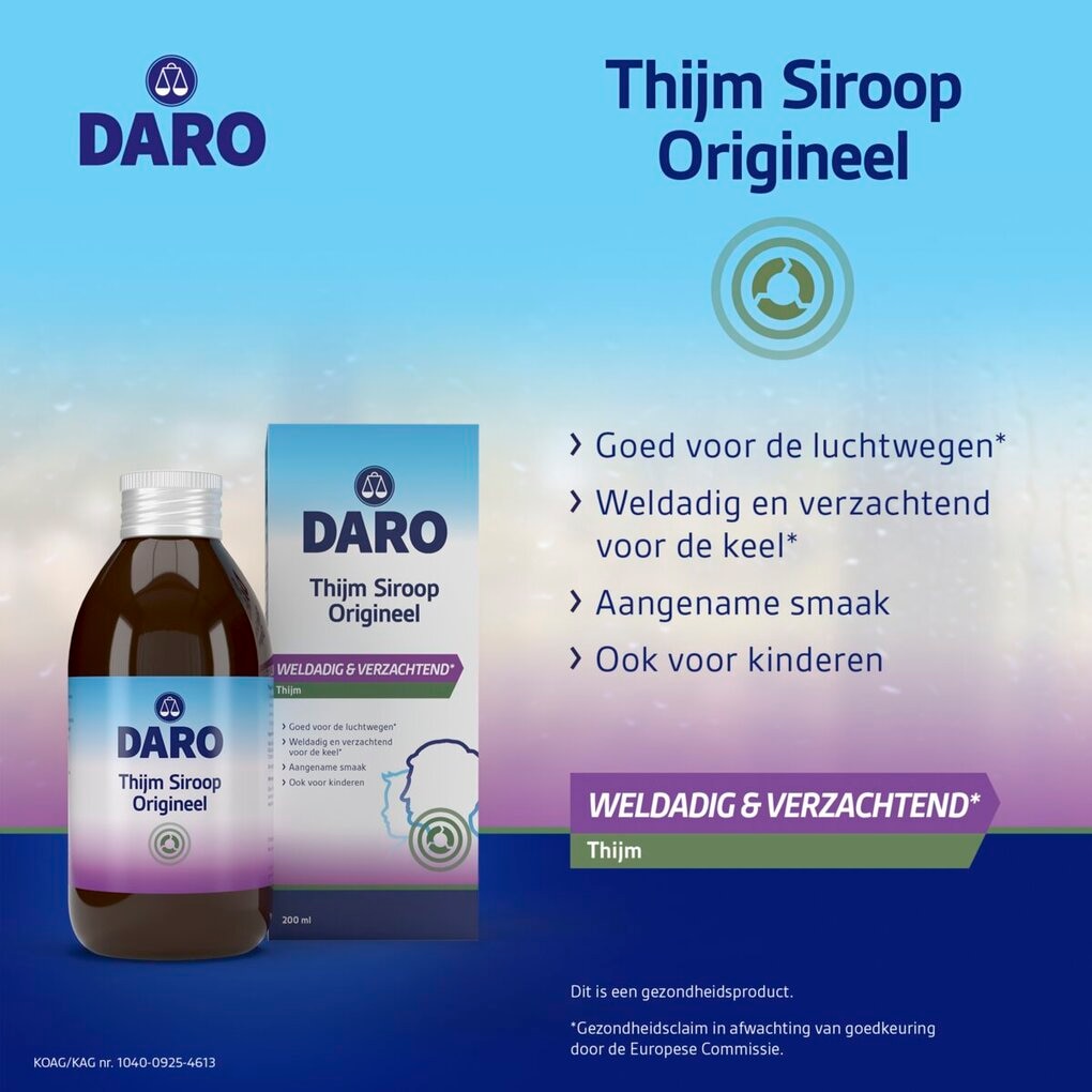 Daro Origineel Thijm Siroop