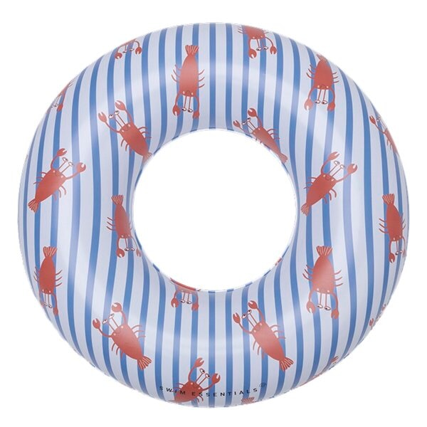 Swim Essentials Gestreepte Zwemband met Kreeftenprint