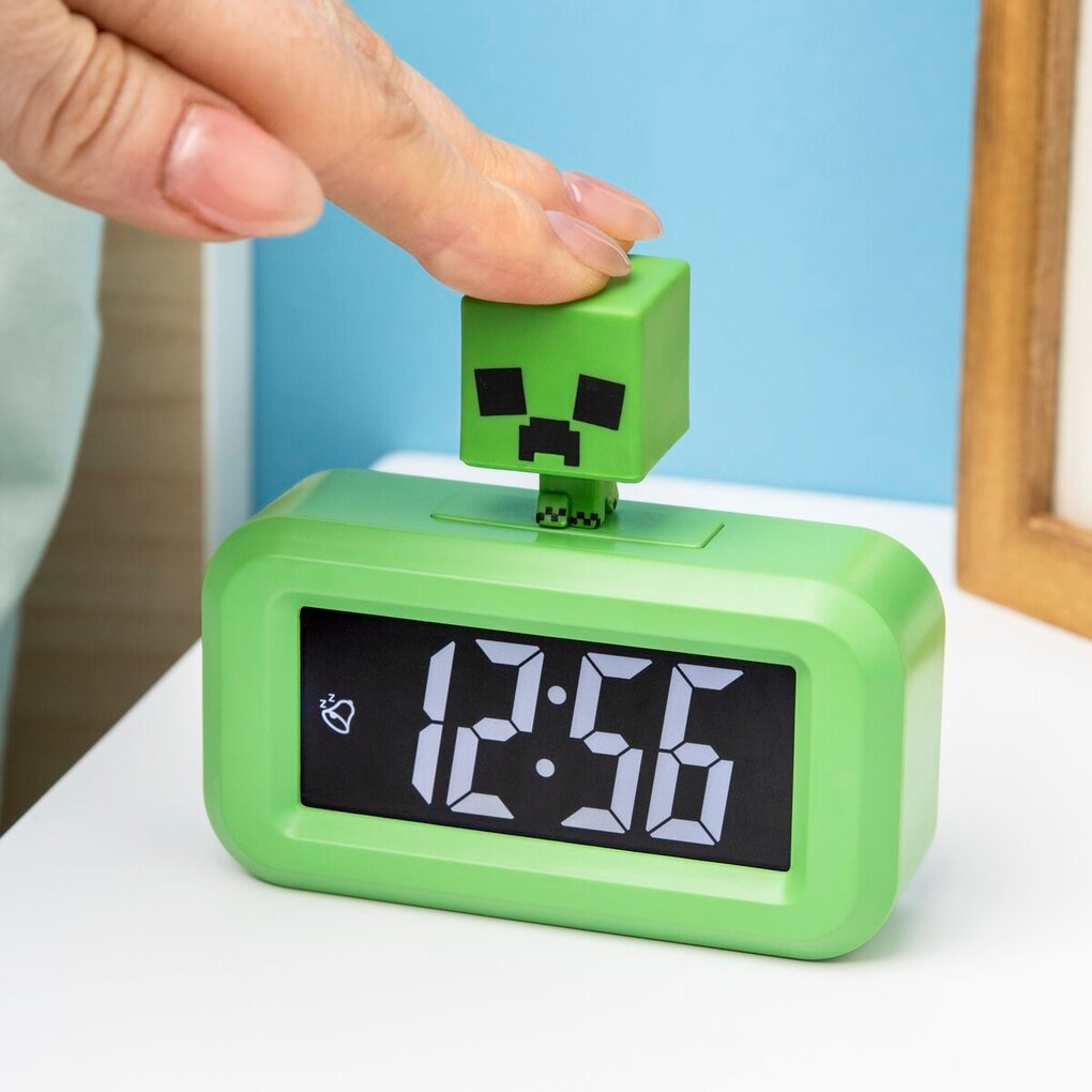 Minecraft Creeper Digitale Wekker