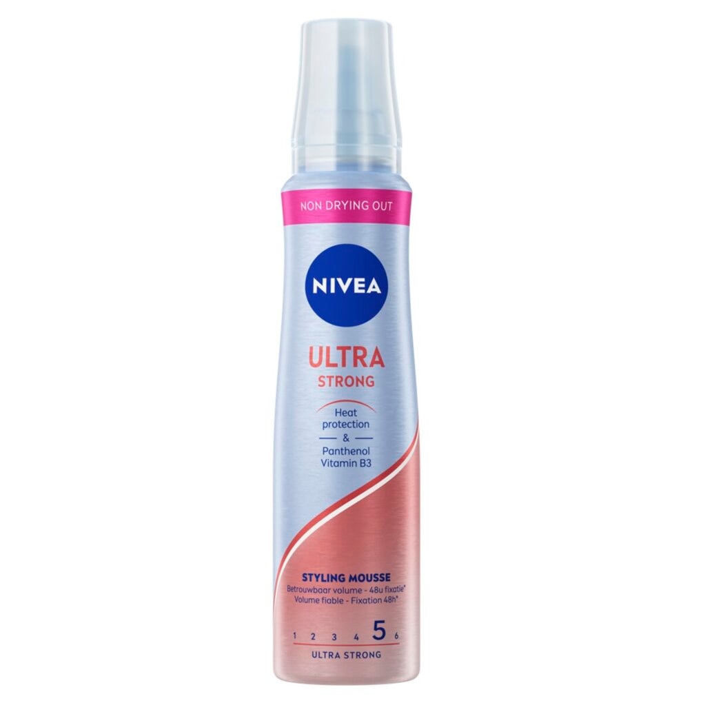 NIVEA Hold 5 Ultra Strong Styling Haarmousse