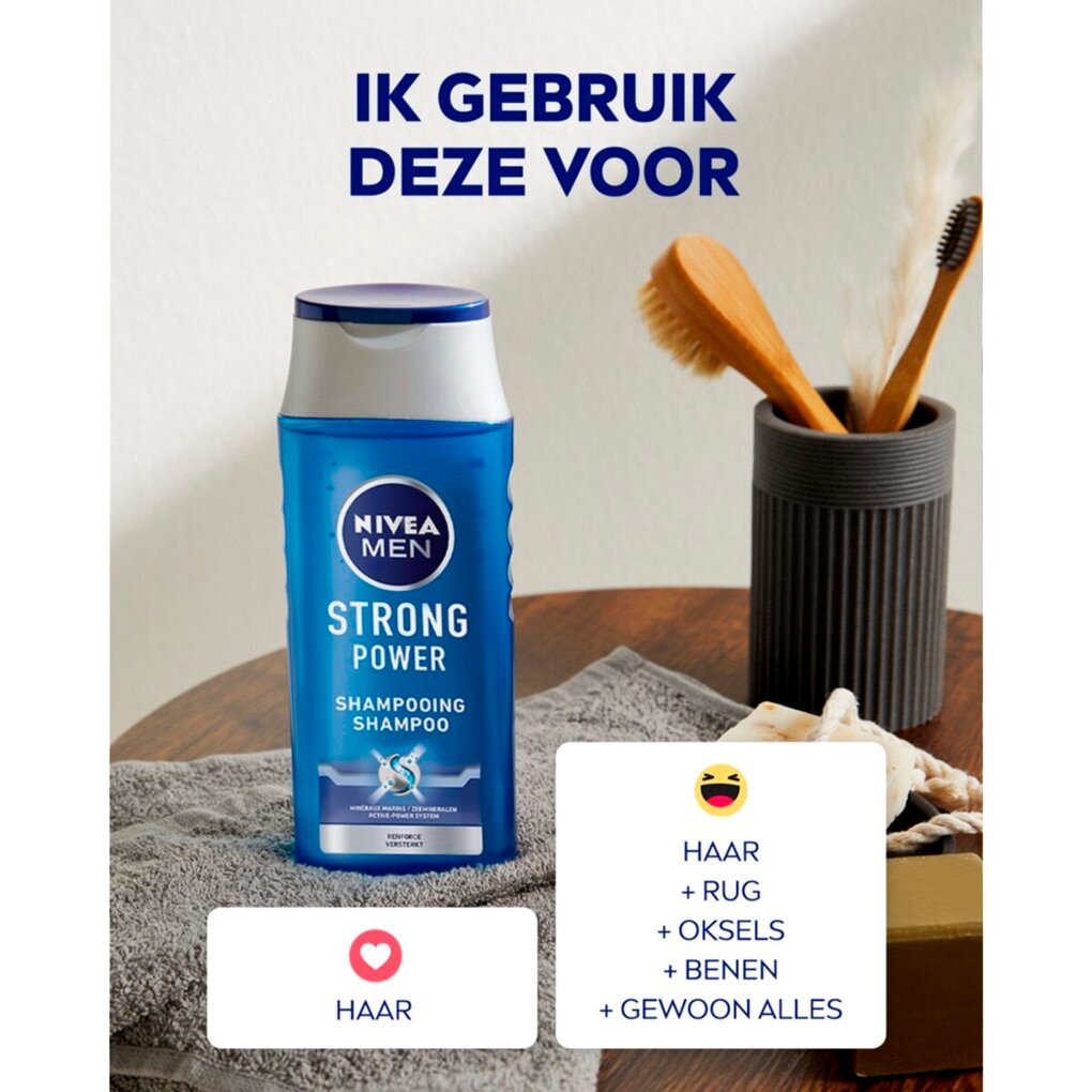 NIVEA Men Strong Power Shampoo