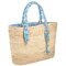 From PB With Love Rieten Strandtas met Paisleyprint