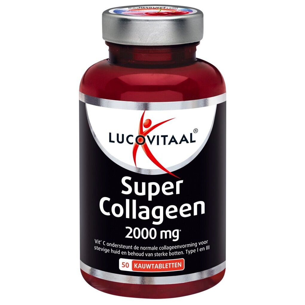 Lucovitaal Super Collageen 2000 Mg Kauwtabletten Lucovitaal Super Collageen 2000 Mg Kauwtabletten