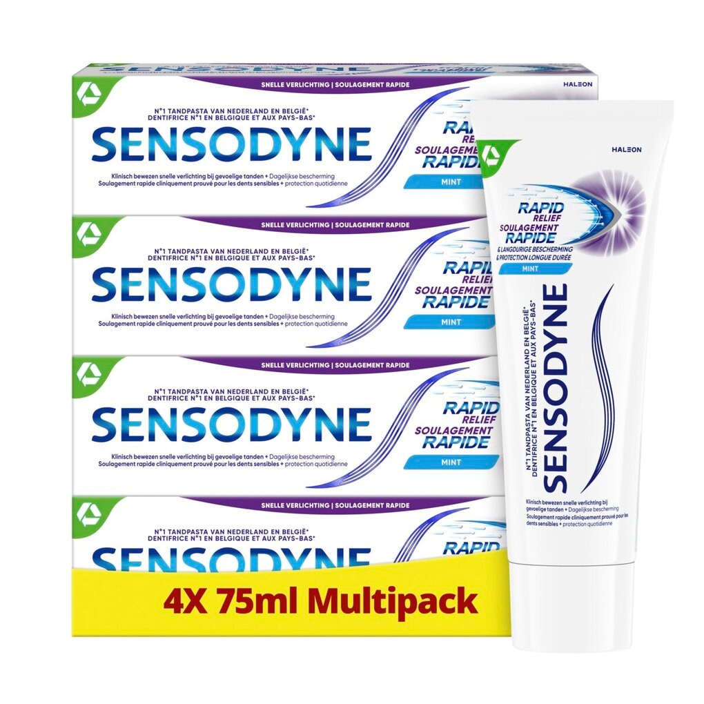 Sensodyne Rapid Relief Tandpasta voor Gevoelige Tanden Sensodyne Rapid Relief Tandpasta voor Gevoelige Tanden
