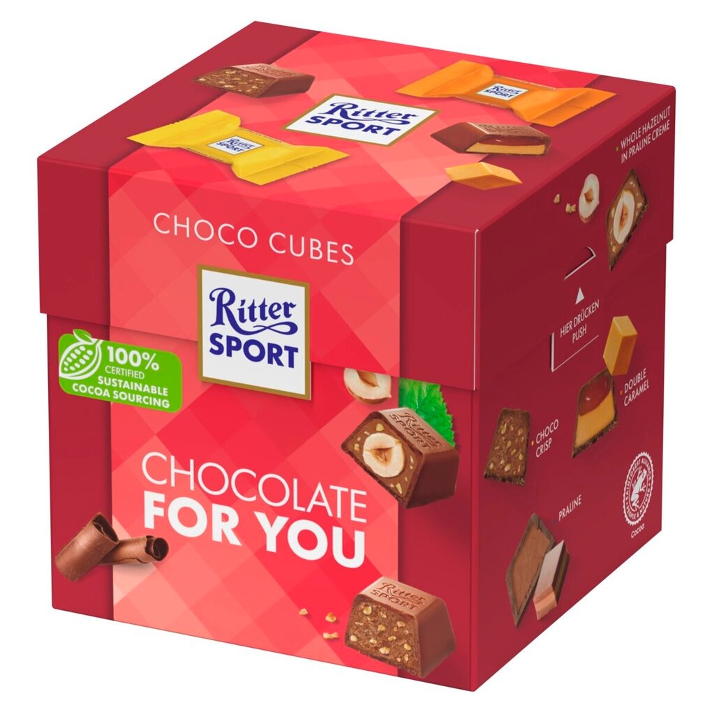 Ritter Sport Choco Cubes Chocolate For You