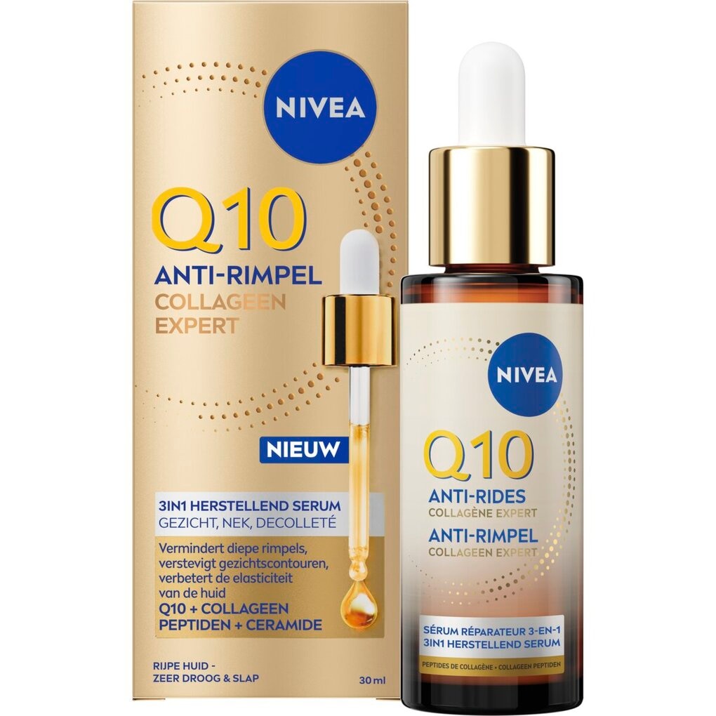 NIVEA Q10 Anti-Rimpel Collageen Expert 3-in-1 Herstellend Serum