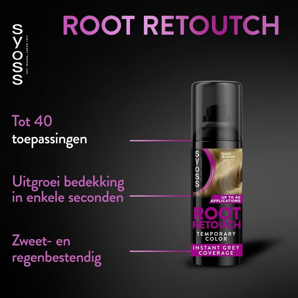 Syoss Middenblond Uitgroeispray