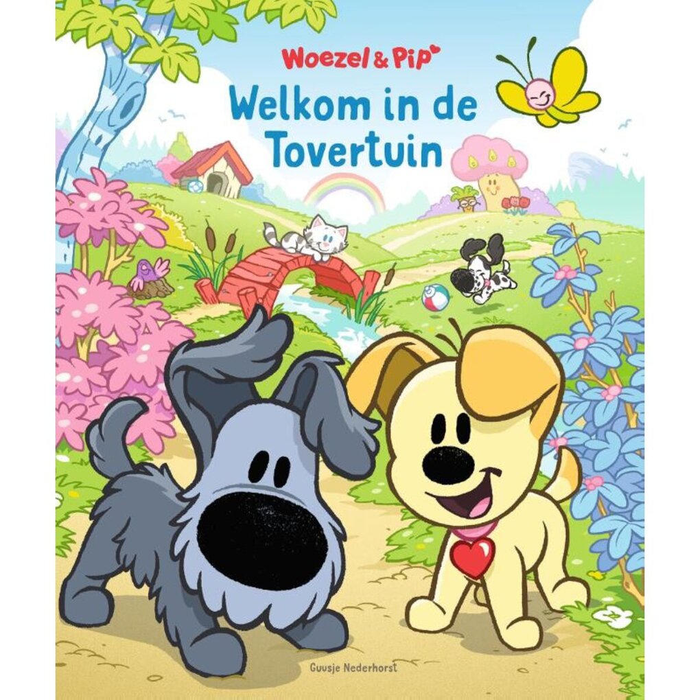 Woezel & Pip Welkom in de Tovertuin - Guusje Nederhorst Kinderboek Woezel & Pip Welkom in de Tovertuin - Guusje Nederhorst Kinderboek
