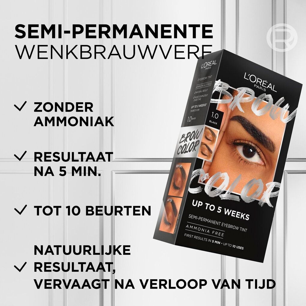 L'Oréal Paris 3.0 Dark Brunette Brow Color Wenkbrauwverf