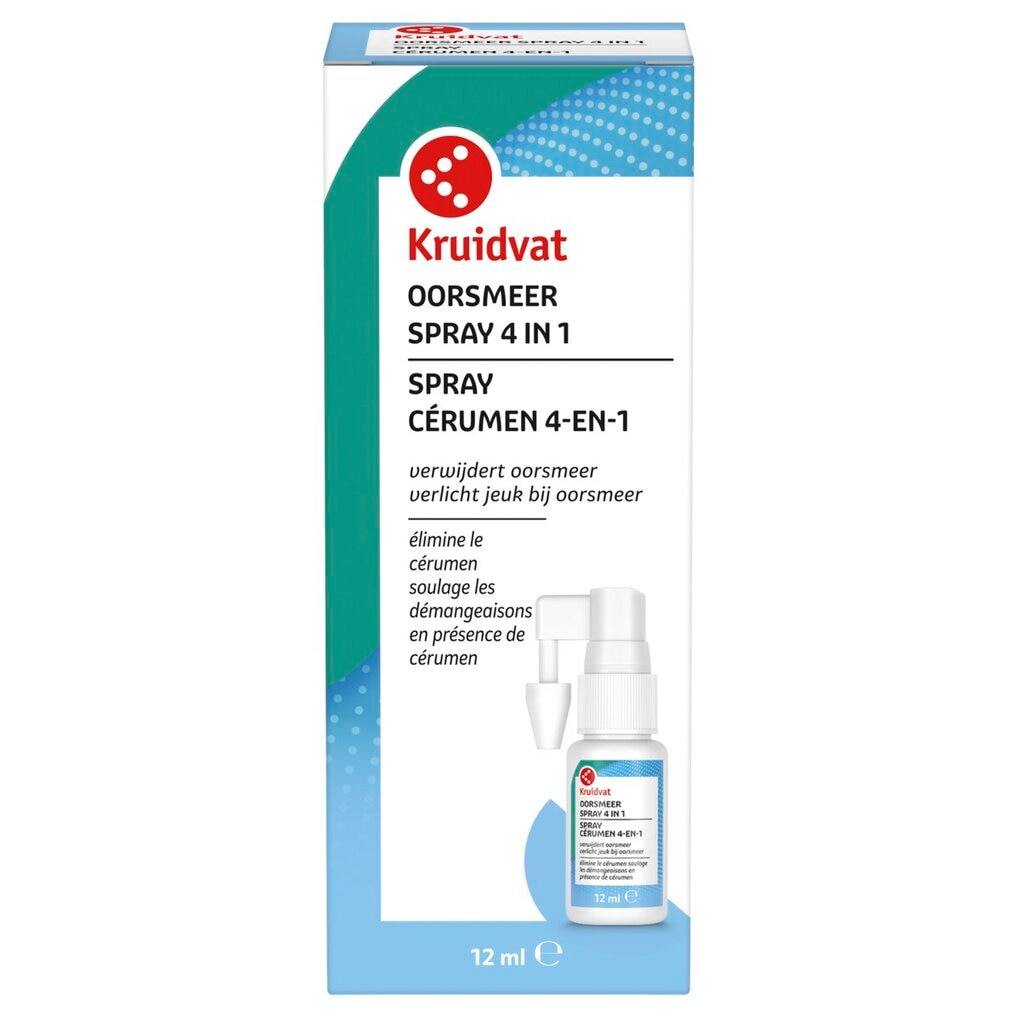 Kruidvat 4-in-1 Oorsmeerspray
