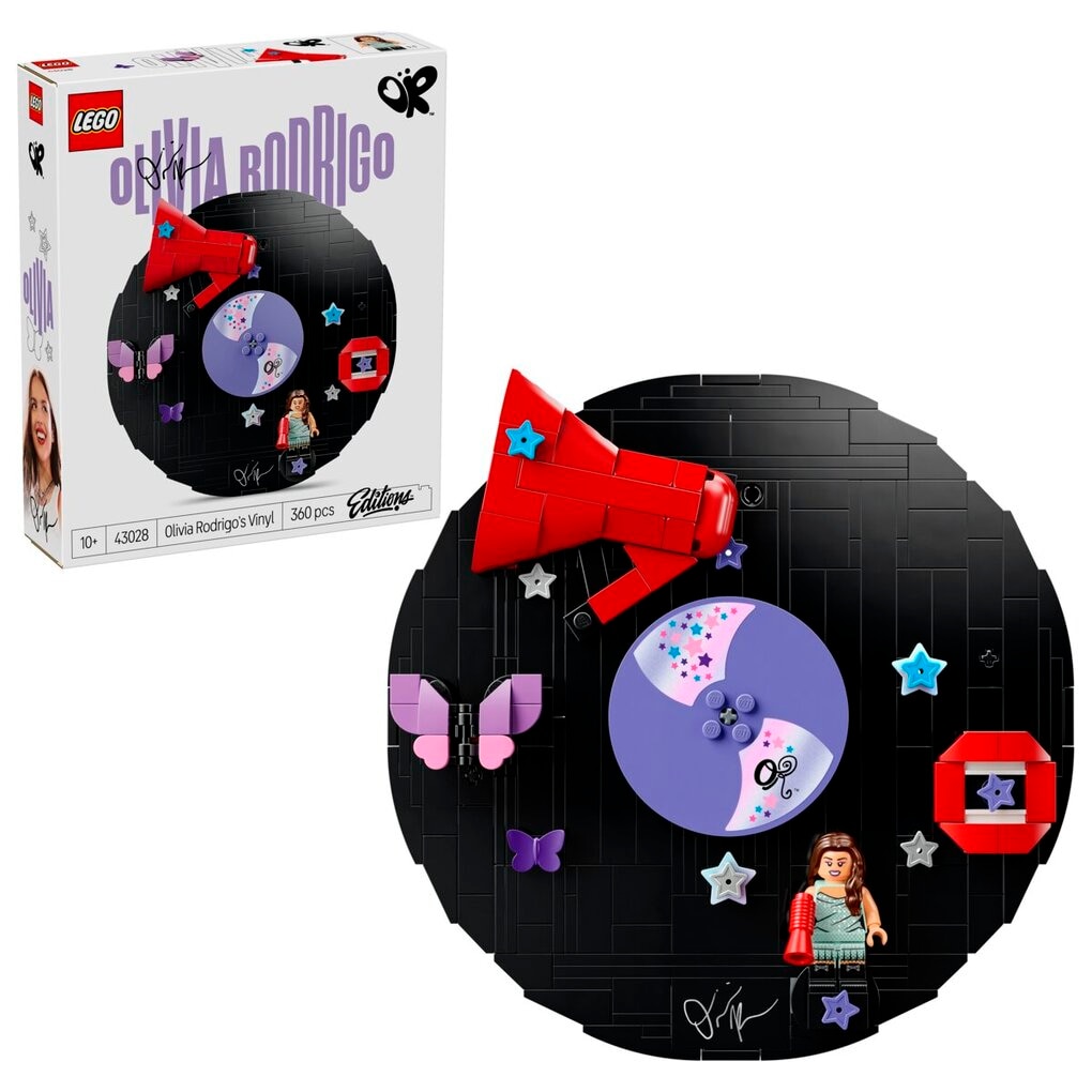 LEGO Editions Music 43028 Olivia Rodrigo's Vinylplaat LEGO Editions Music 43028 Olivia Rodrigo's Vinylplaat
