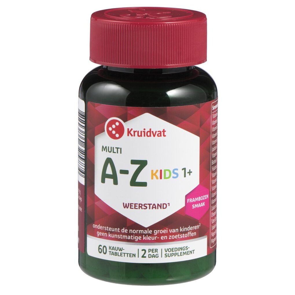 Kruidvat Multi A-Z Framboos Tabletten voor Kinderen