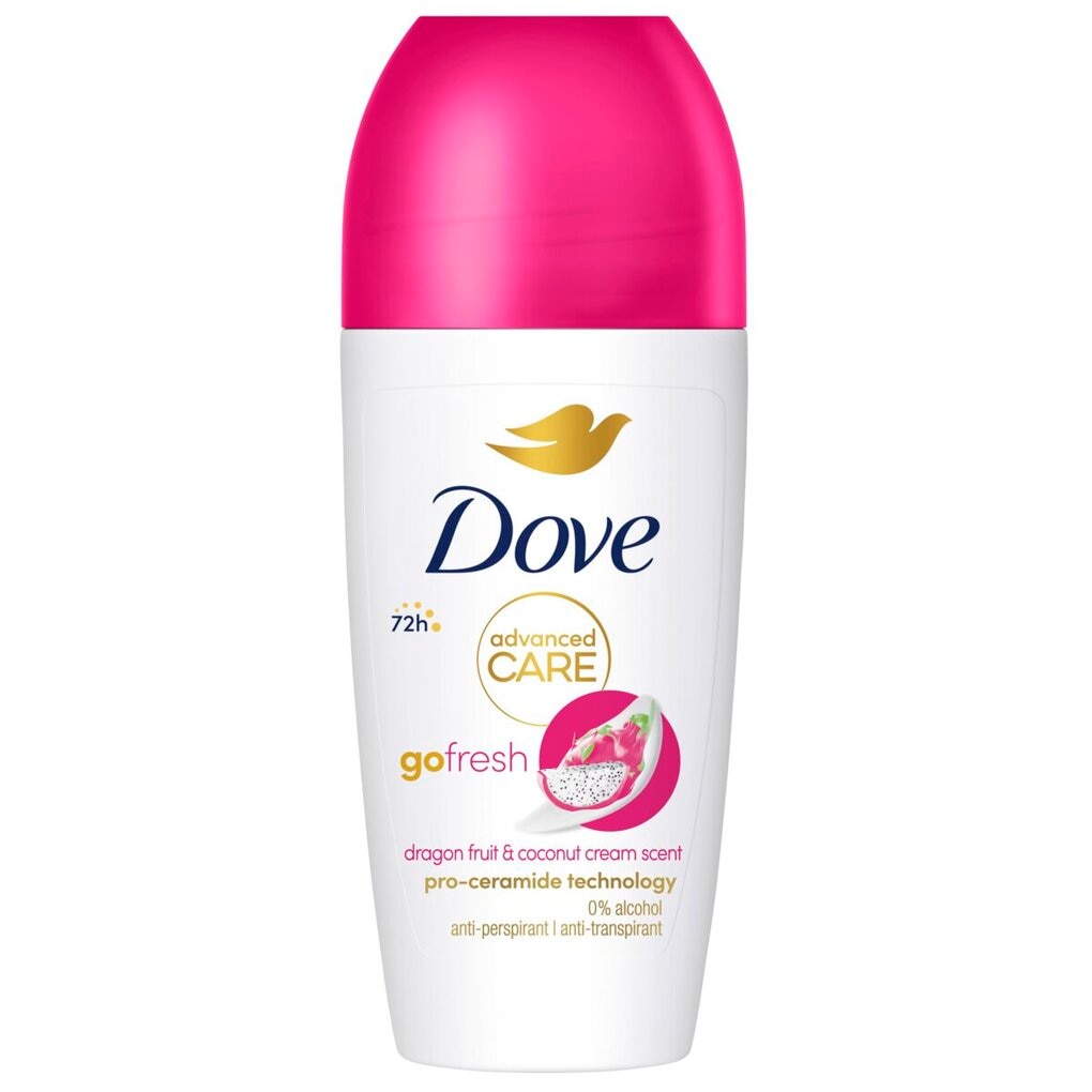 Dove Advanced Care Go Fresh Dragon Fruit & Coconut Cream Antitranspirant Deodorant Roller