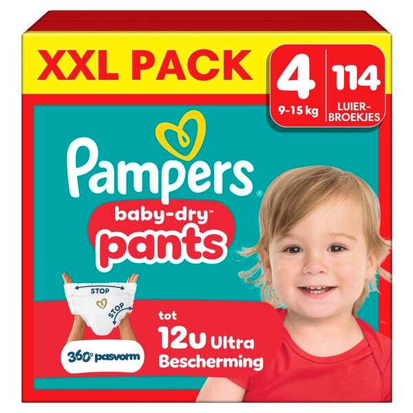 Pampers Baby-Dry Pants Maat 4 Luierbroekjes