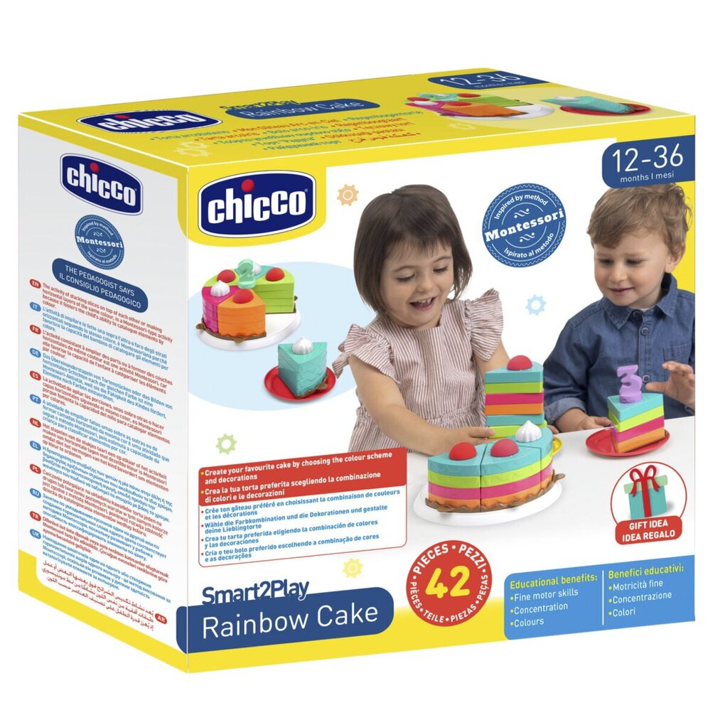 Chicco Smart2Play Rainbow Cake Speelset