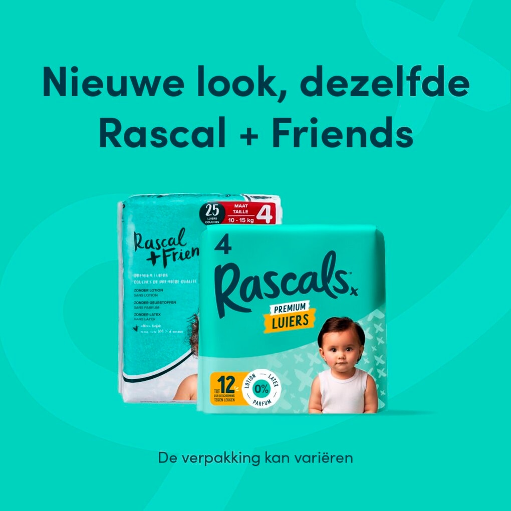 Rascals Maat 7 Premium Luiers