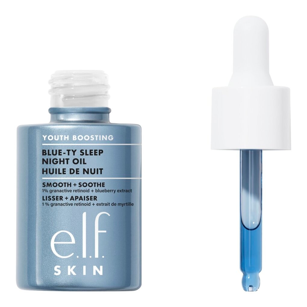 e.l.f. Skin Youth Boosting Blue-Ty Sleep Night Oil