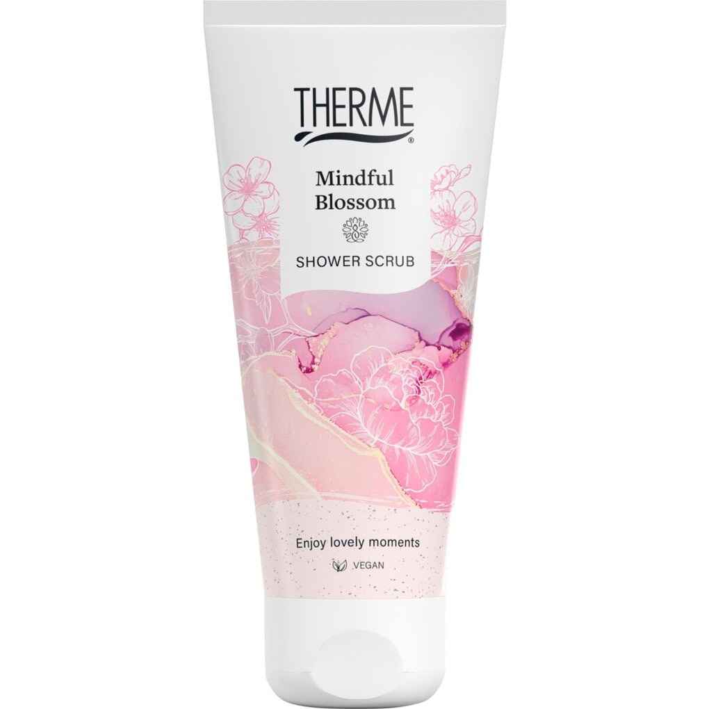 Therme Mindful Blossom Shower Scrub