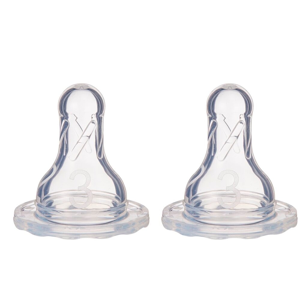 Dr. Brown's Fase 3 6+M Flesspenen voor Smalle Halsfles