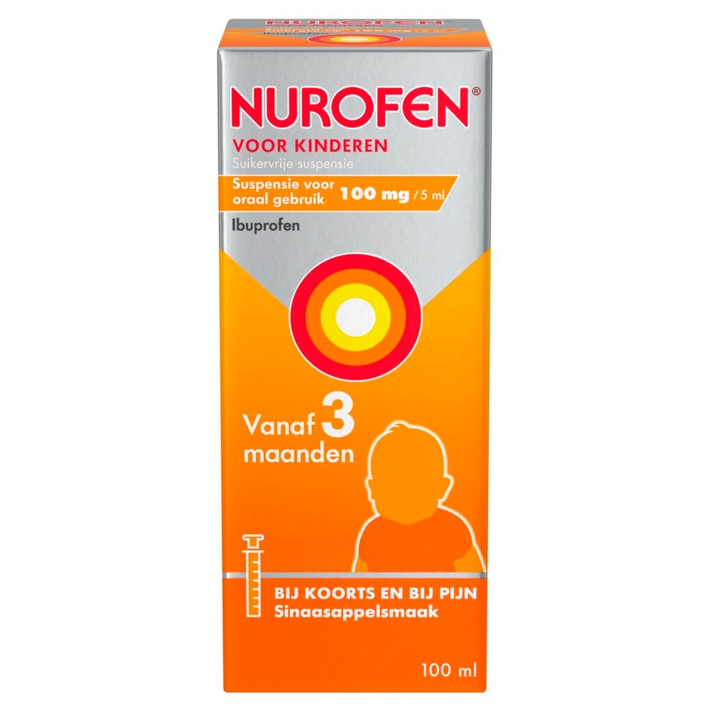 Nurofen voor Kinderen Suikervrije Suspensie