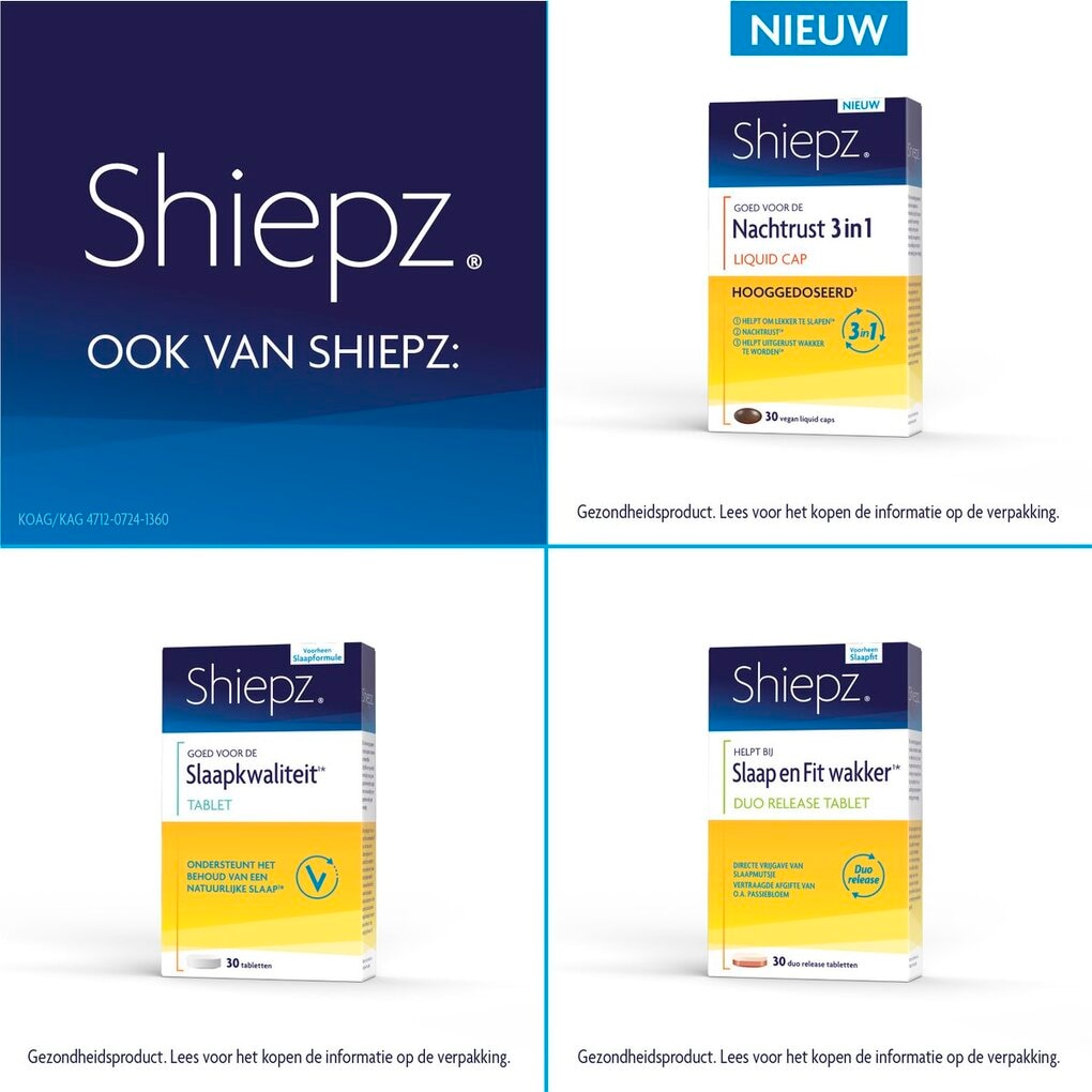 Shiepz Sneller In Slaap Vallen Smelttabletten