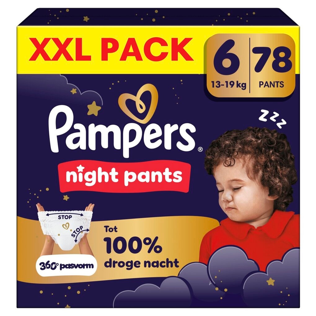 Pampers Night Pants Maat 6 Luierbroekjes