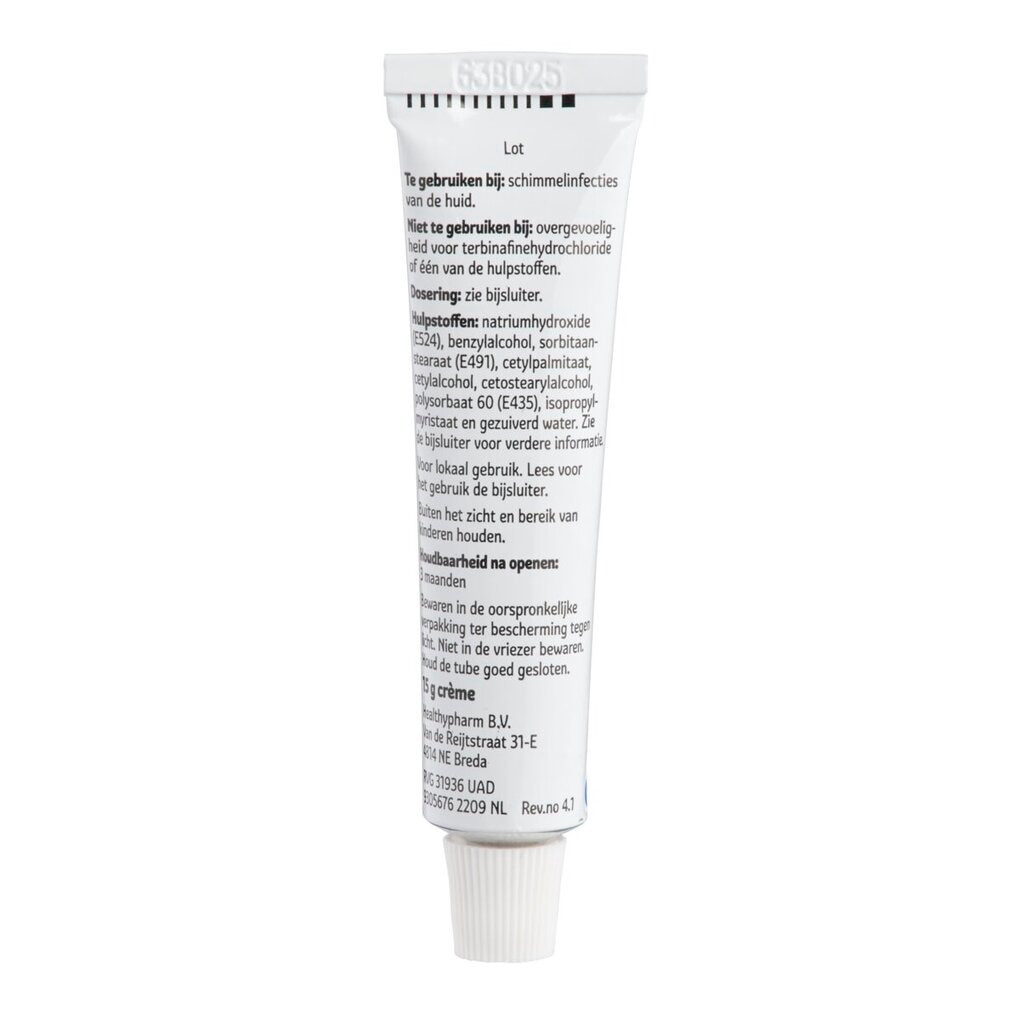 Kruidvat Terbinafine 10mg/g Anti-Schimmelcrème