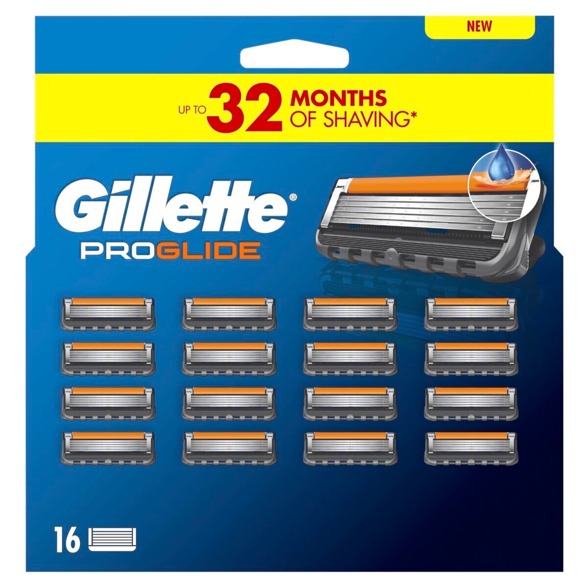 Gillette Fusion5 Proglide Scheermesjes - 16 mesjes