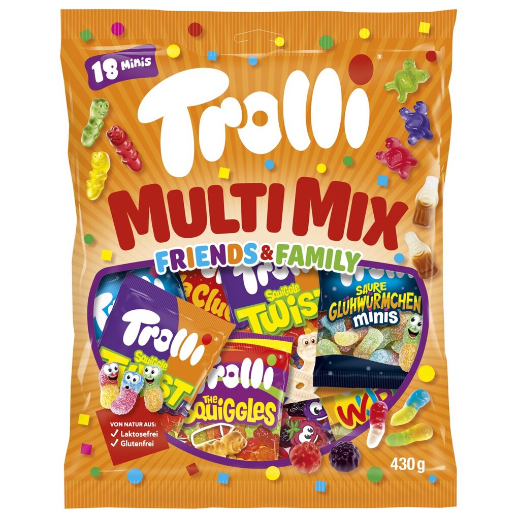 Trolli Friends & Family Multi Mix Uitdeelzakjes