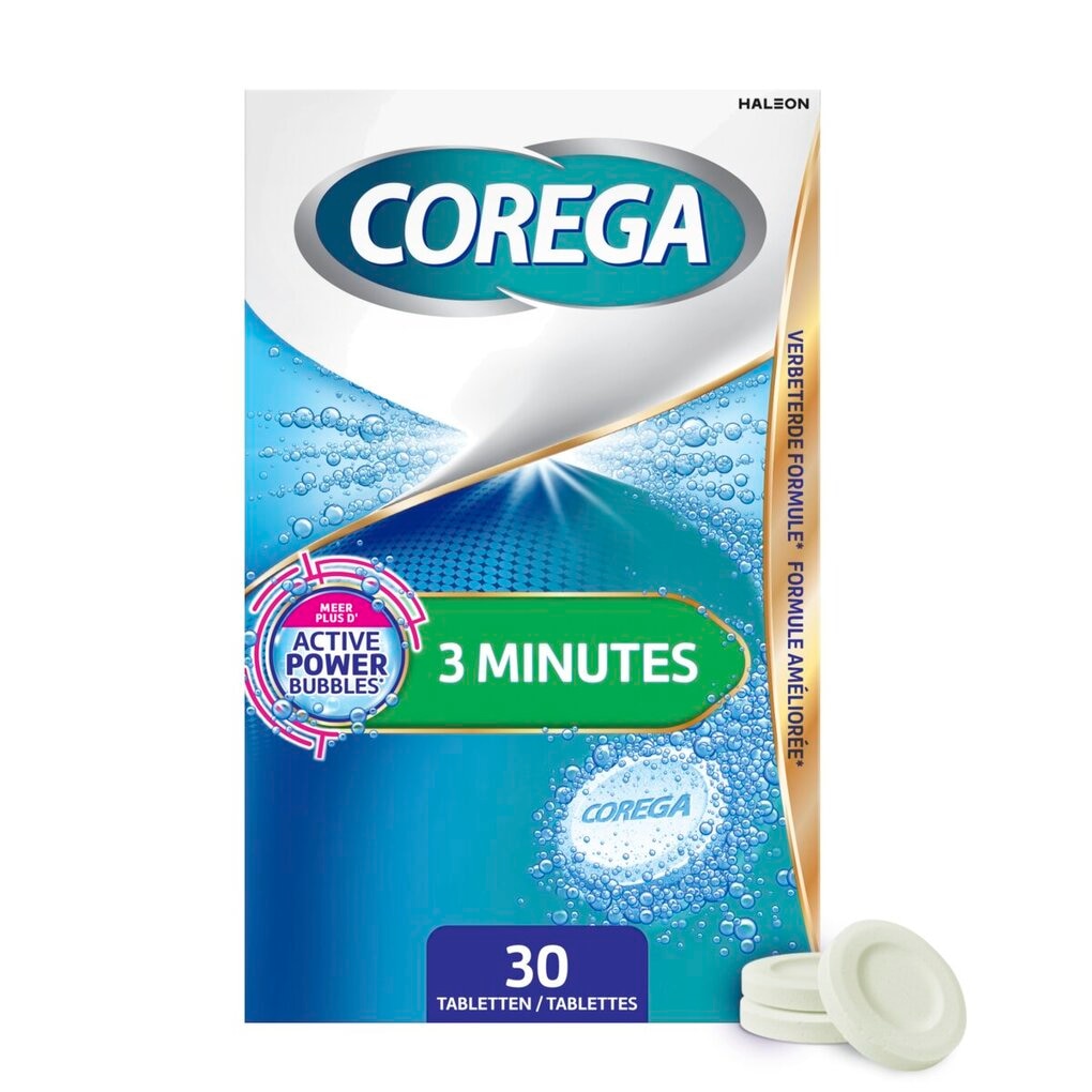 Corega 3 Minutes Kunstgebitreiniger Tabletten