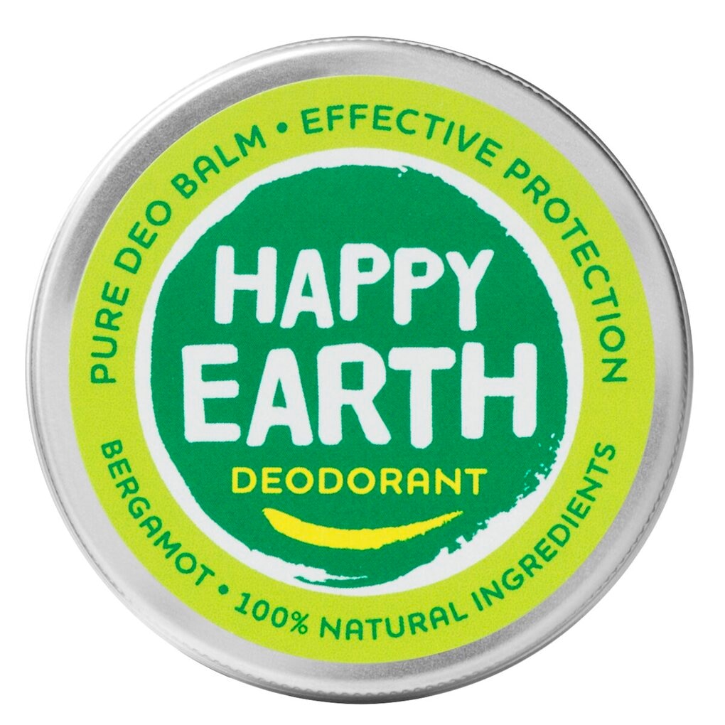 Happy Earth 100% Natural Bergamot Deodorant Balm