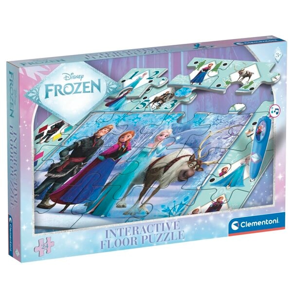 Clementoni Disney Frozen Interactieve Vloerpuzzel