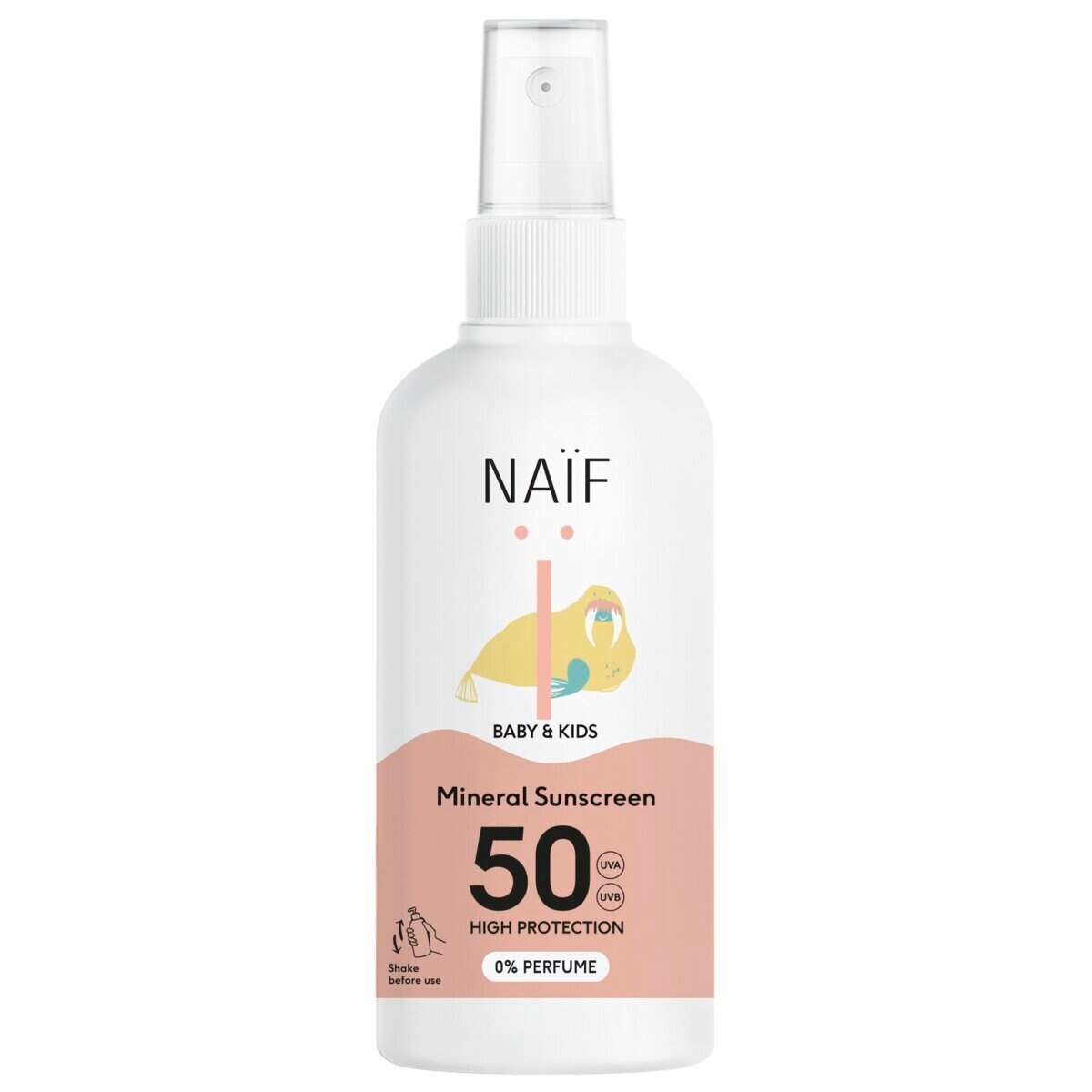 Afbeelding van Naif Baby&Kids SPF 50 Zonnebrand Spray - 100 ml