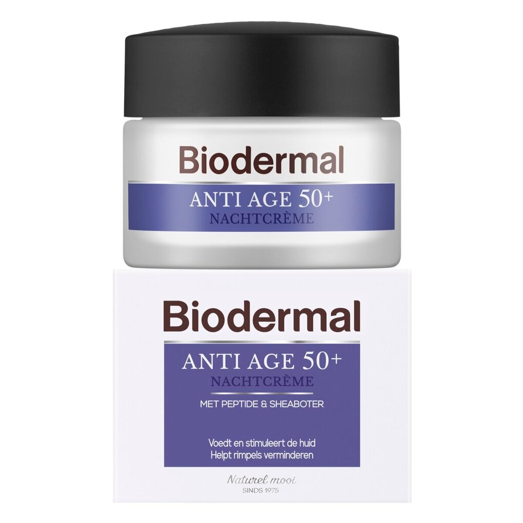 Biodermal Anti Age 50+ Nachtcrème Biodermal Anti Age 50+ Nachtcrème
