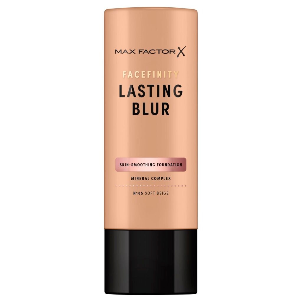 Max Factor Facefinity Lasting Blur N105 Soft Beige Skin-Smoothing Foundation