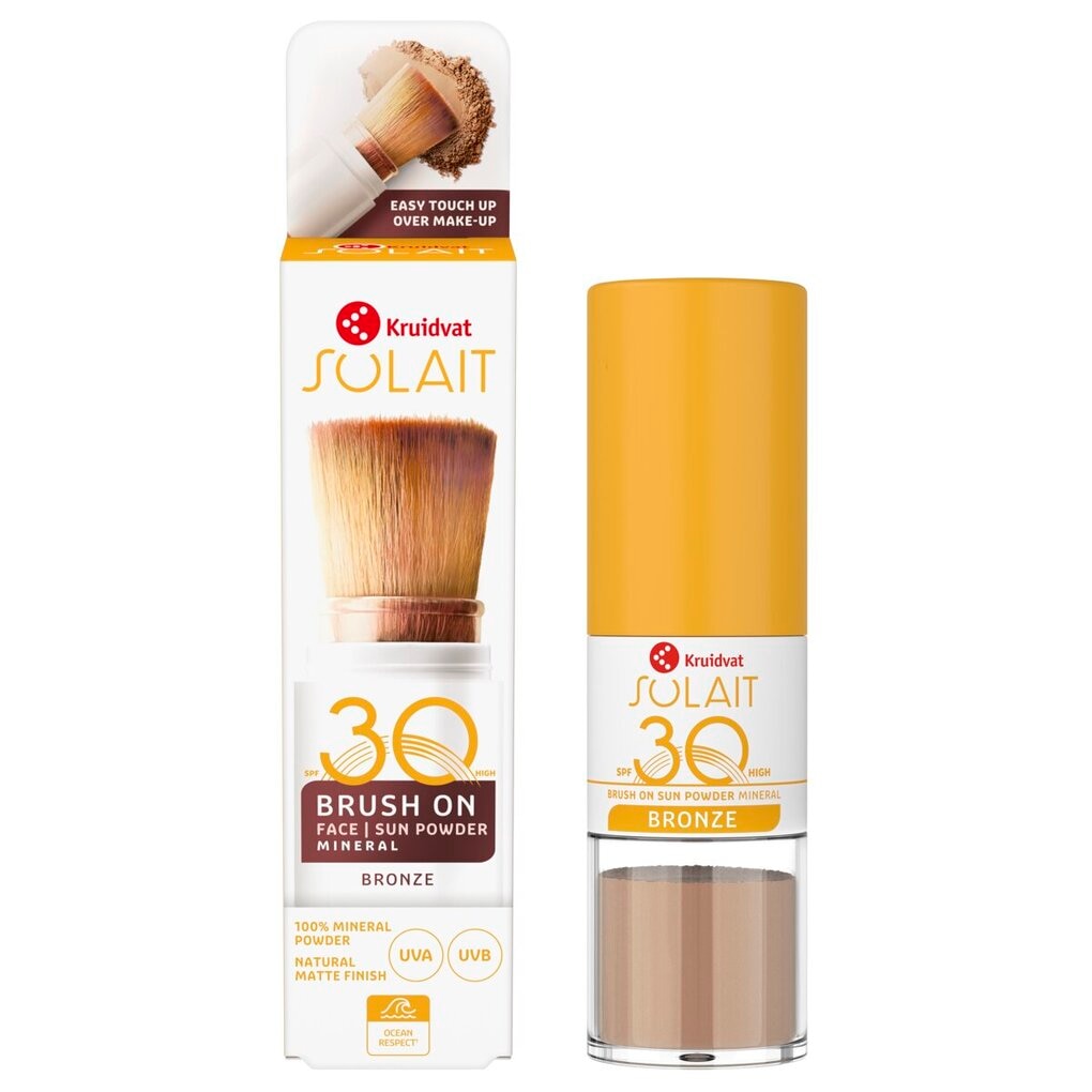 Kruidvat Solait Brush On SPF30 Face Sun Powder