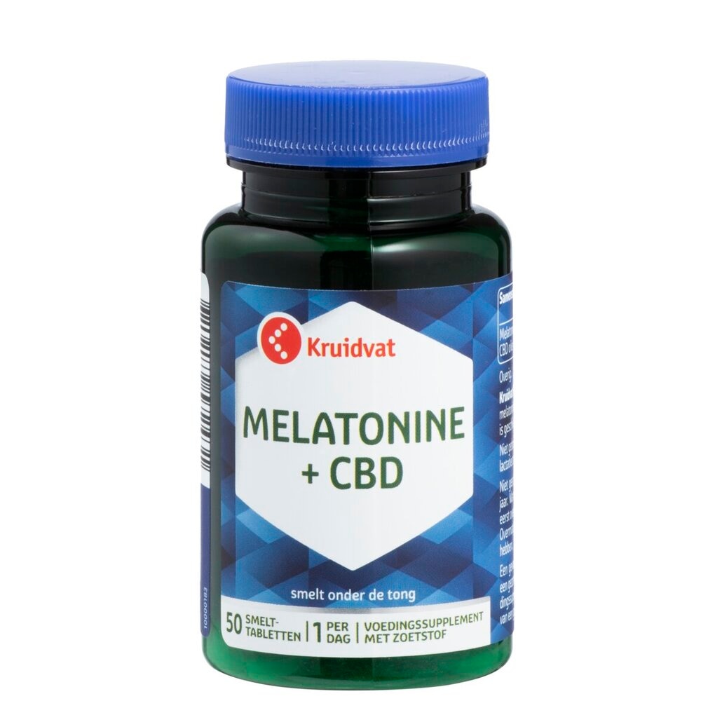 Kruidvat Melatonine + CBD Smelttabletten
