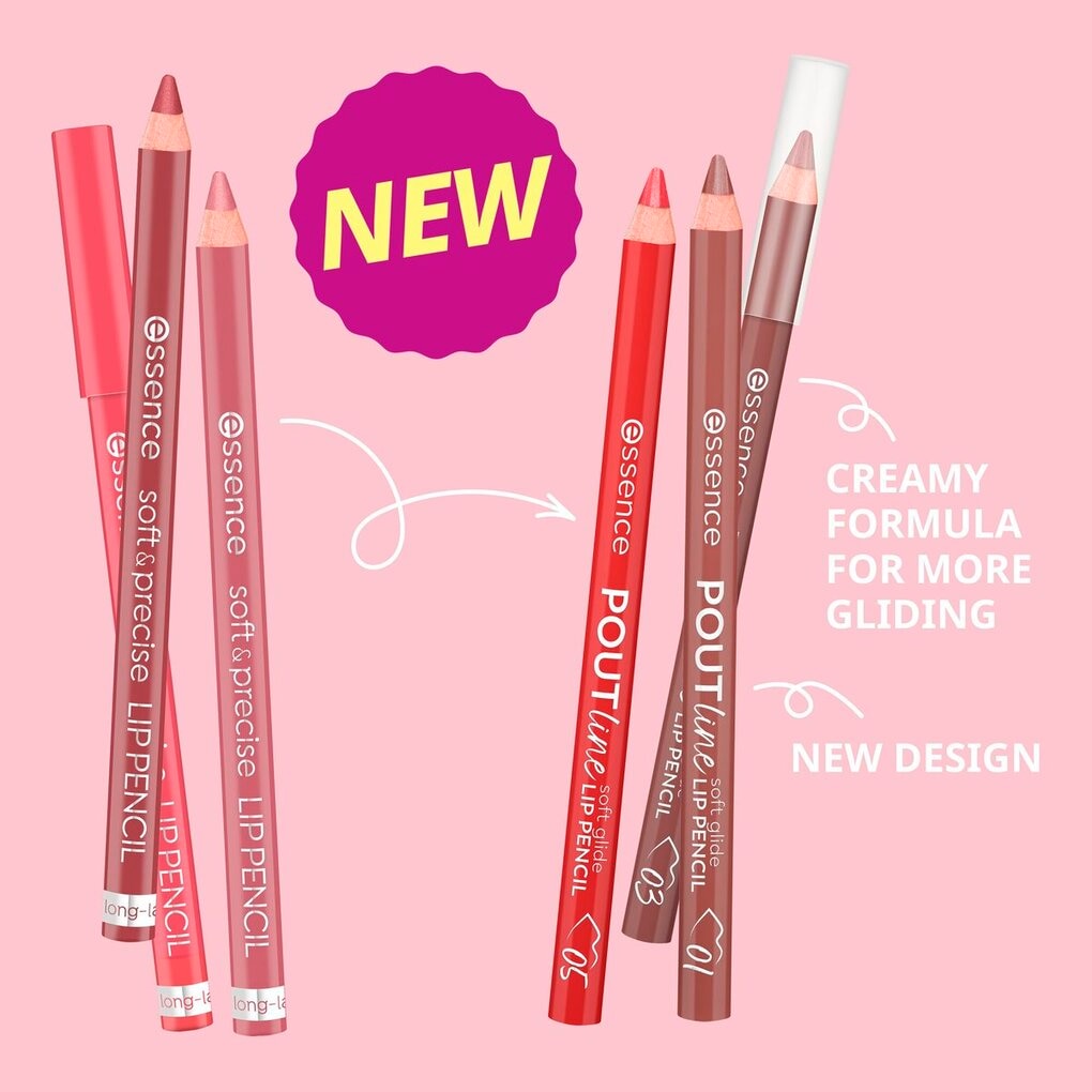 Essence Poutline 02 Pinky Promise Soft Glide Lippotlood