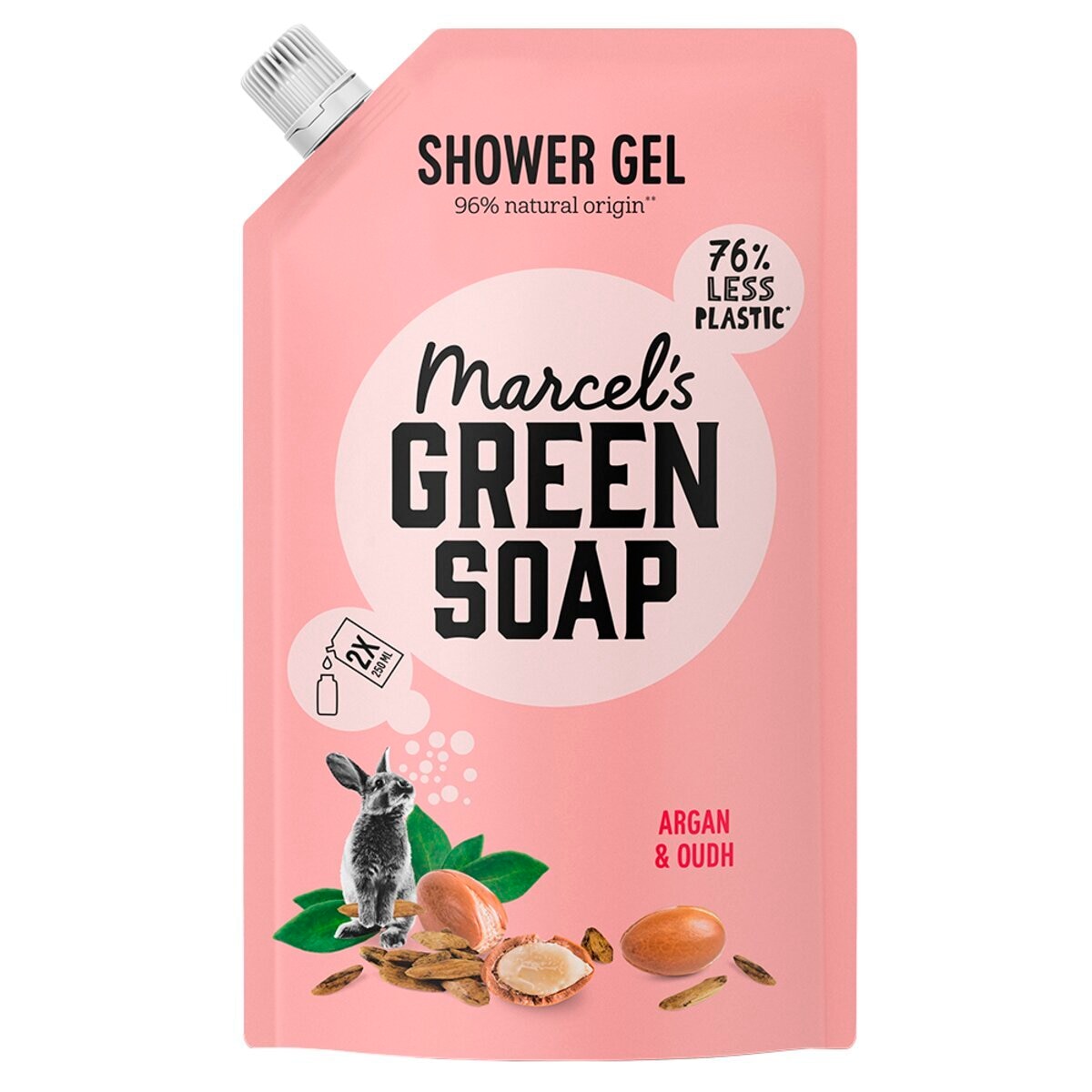 Afbeelding van Marcel's Green Soap Douchegel Argan & Oudh - 500ml