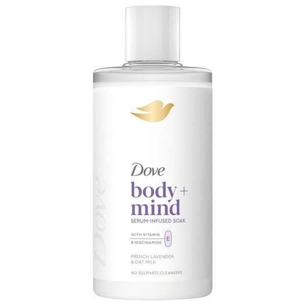 Dove Body+Mind French Lavendel & Oat Milk Serum-Infused Soak