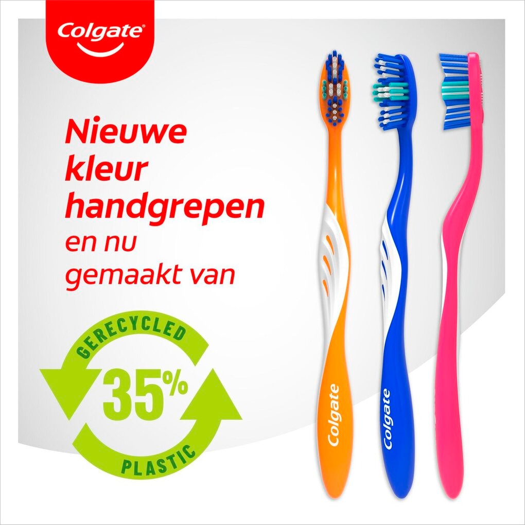 Colgate Triple Action Medium Tandenborstels